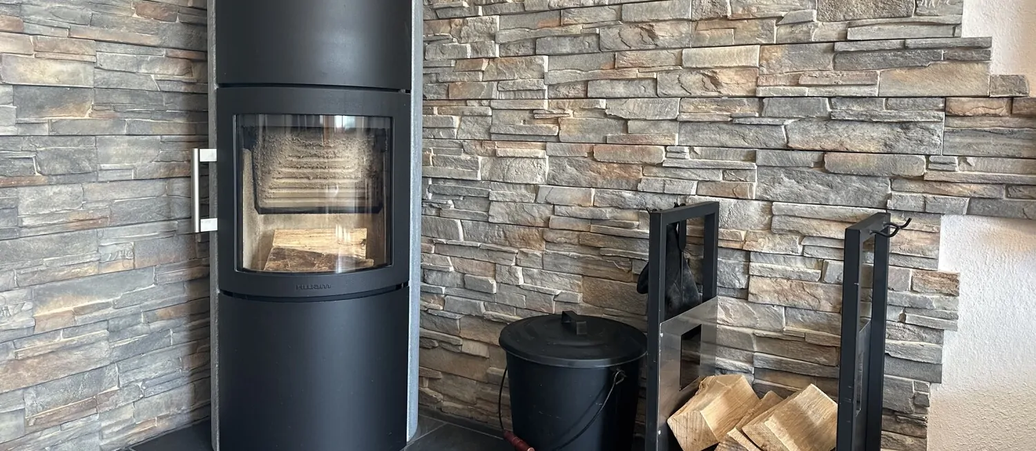 EG - Wohnzimmer, Kaminofen