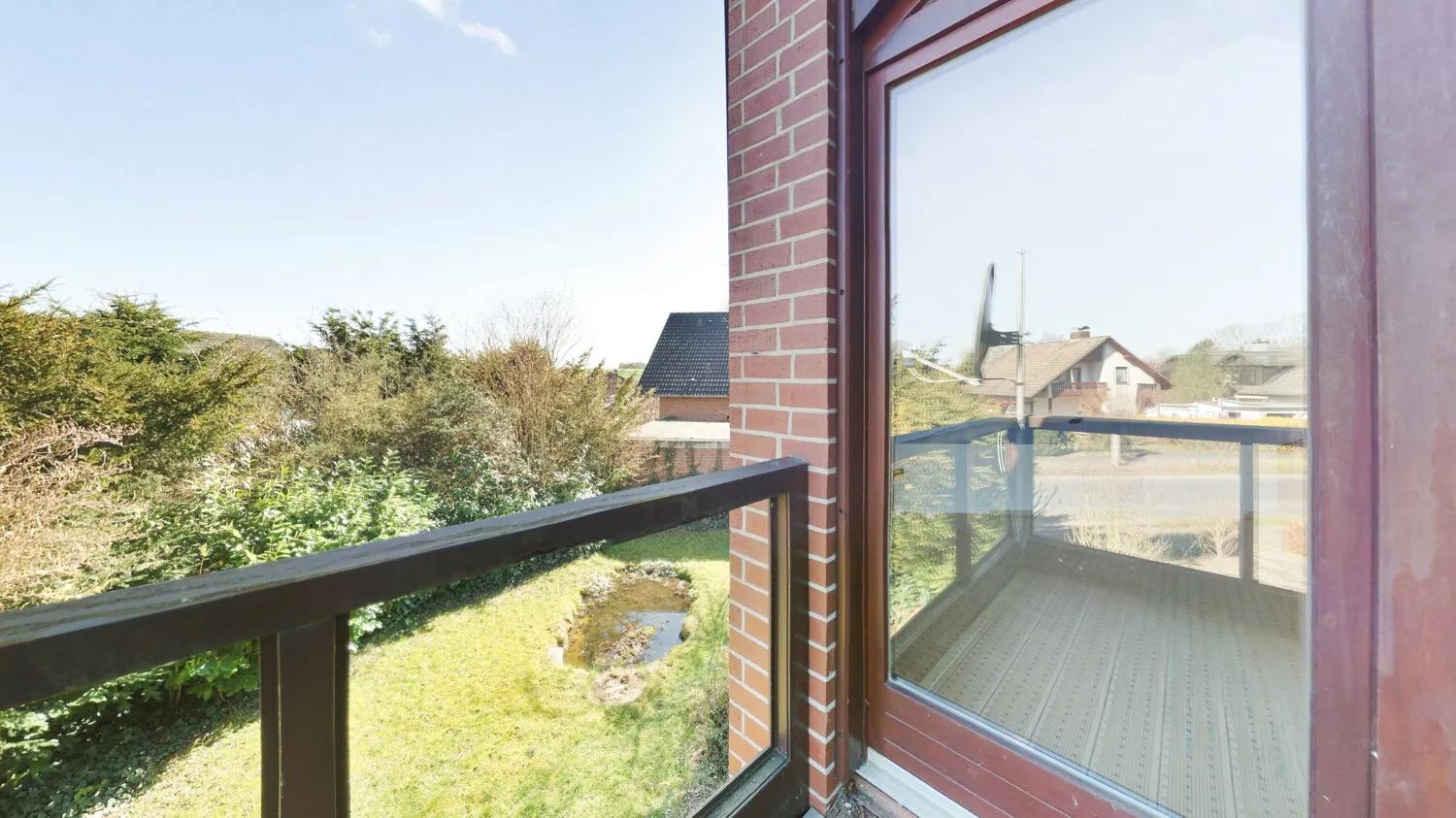 Balkon neben Elternschlafzimmer