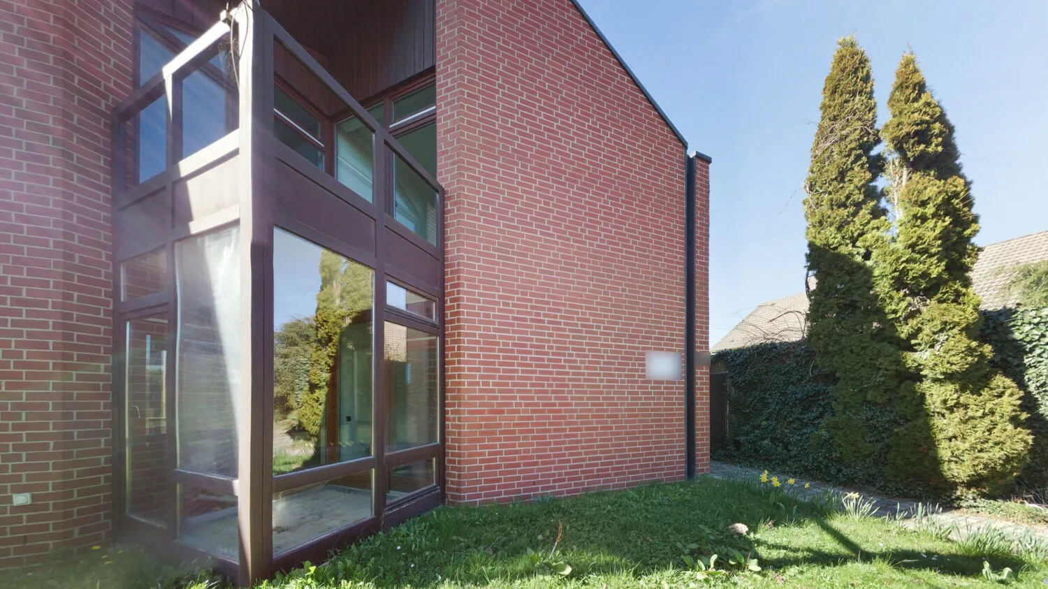 Garten vor dem Haus