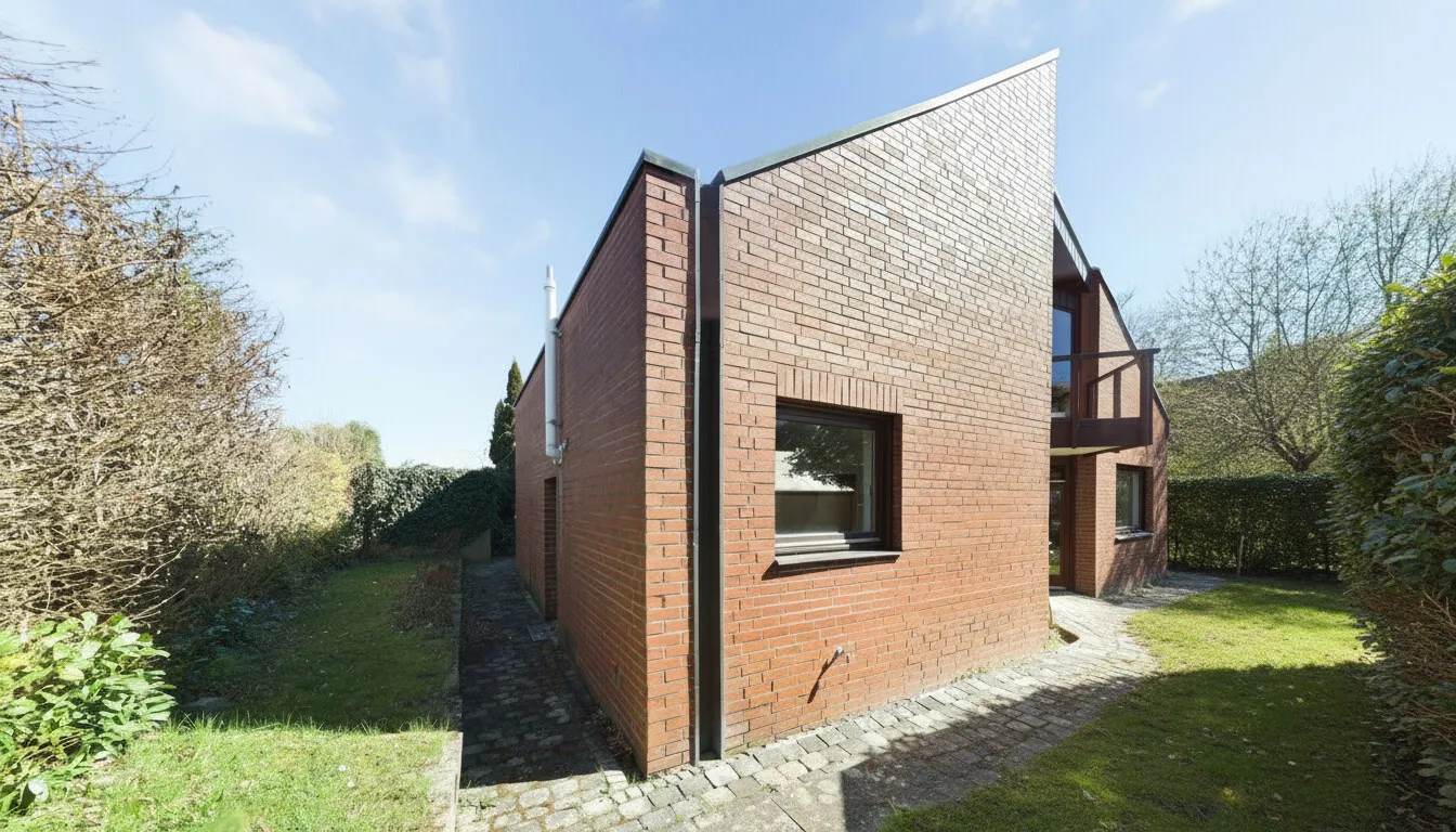 Rückansicht Haus