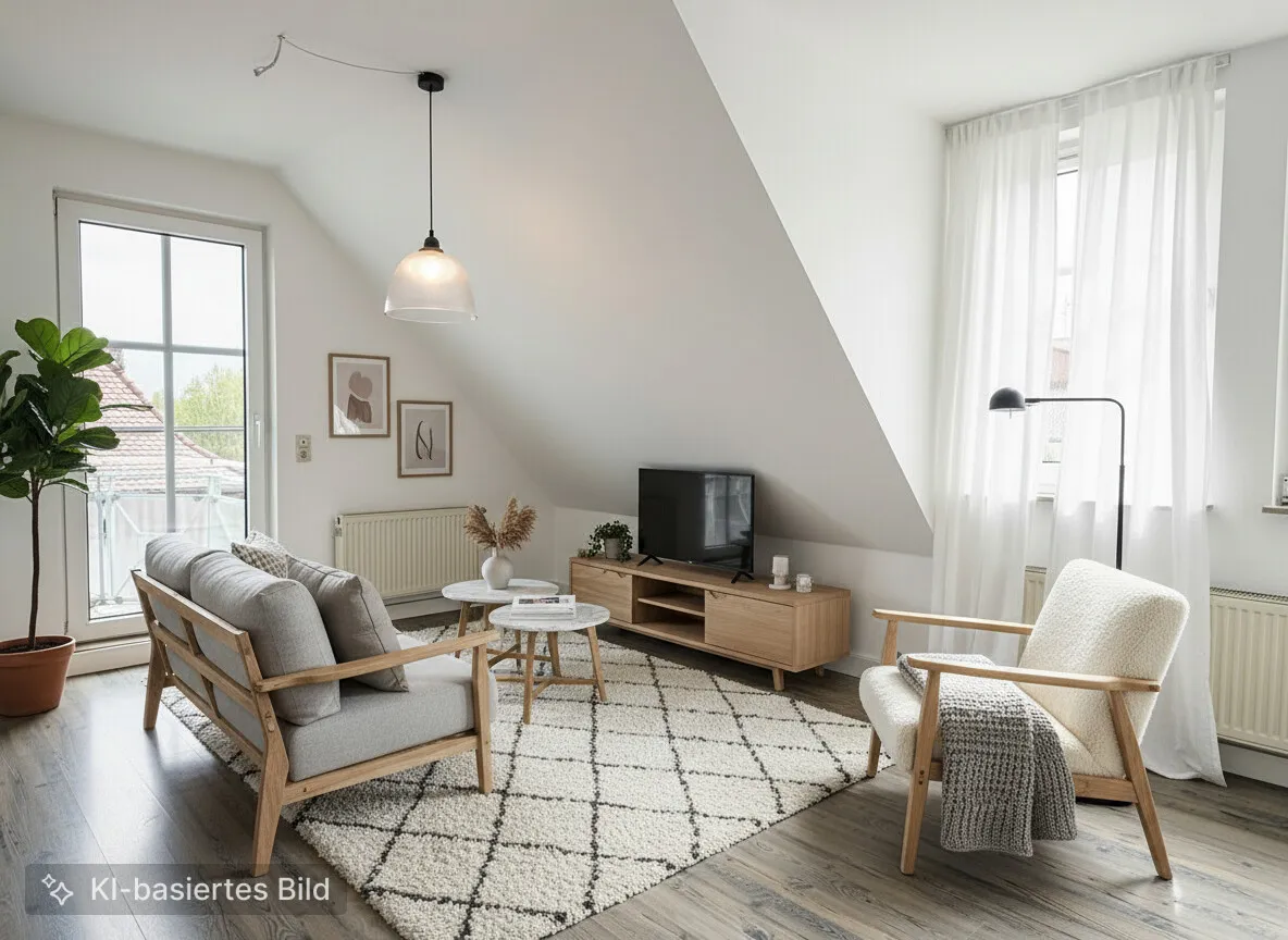 Charmante Dachgeschosswohnung mit hoher Lebensqualität - Foto 5
