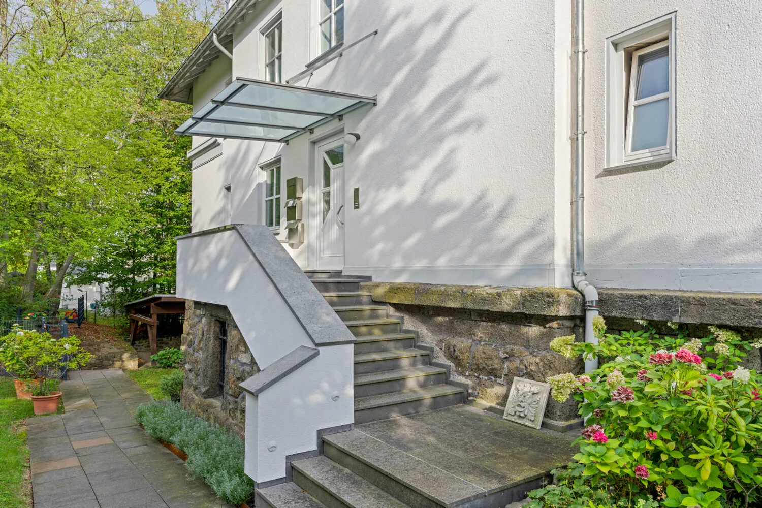 Hauseingangsbereich