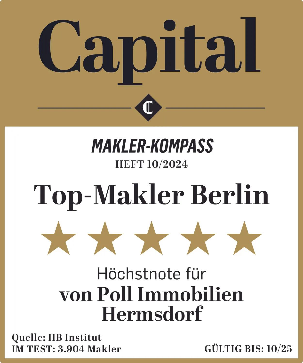 CAP Top-Makler 2025