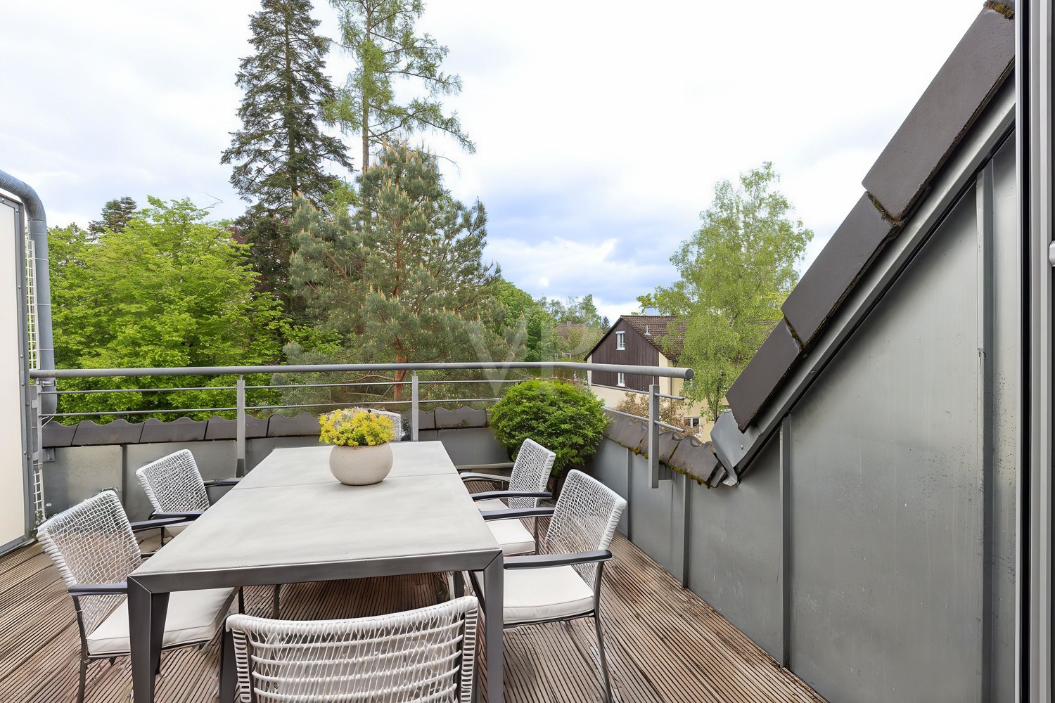 Dachterrasse - Einrichtungsbeispiel