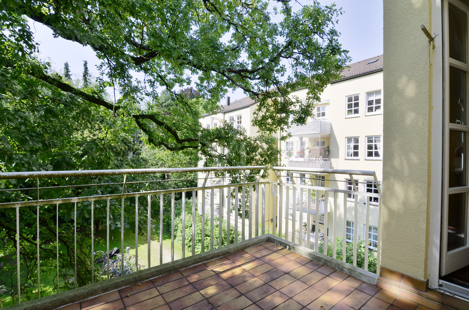 Balkon nach Süden