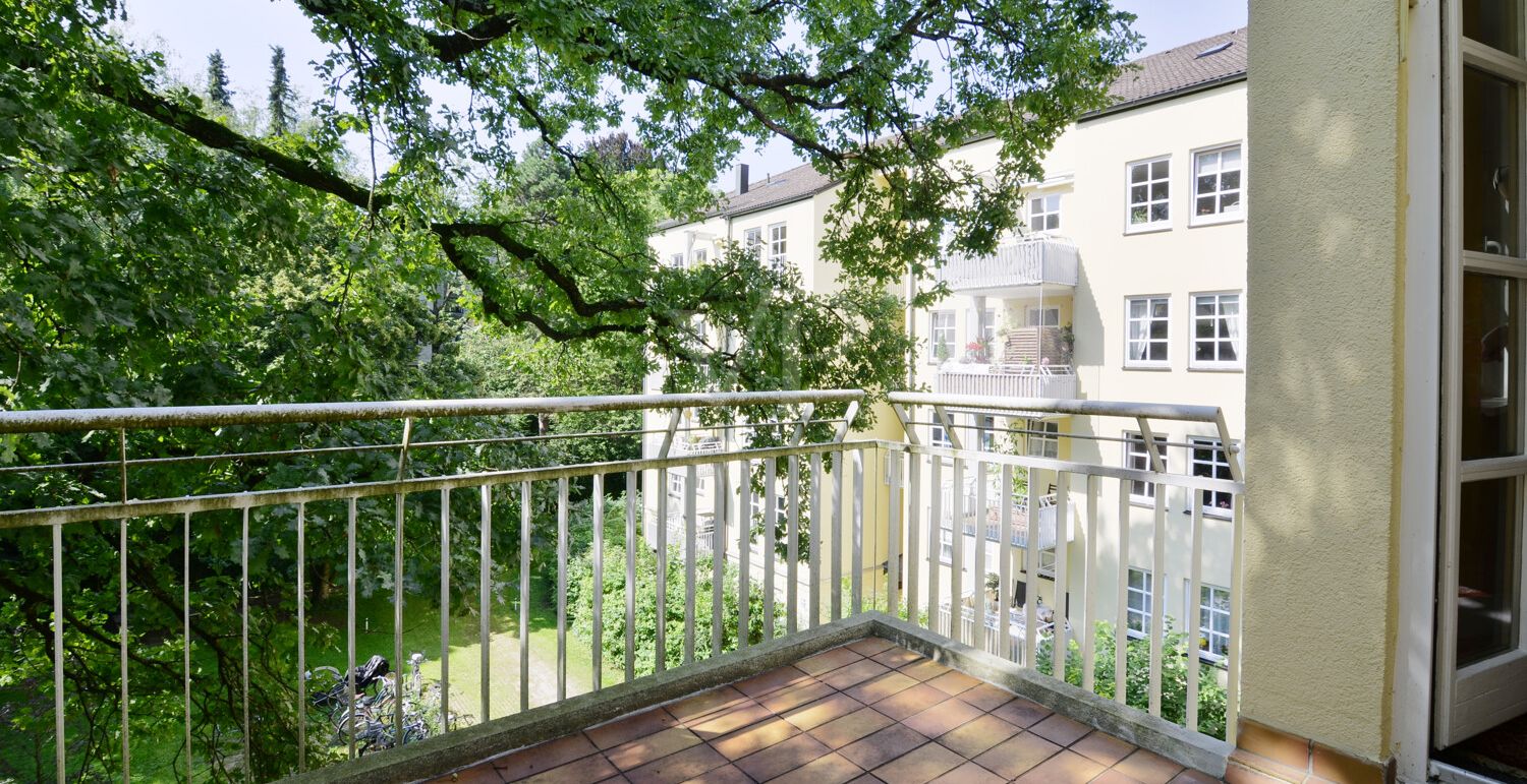 Balkon nach Süden