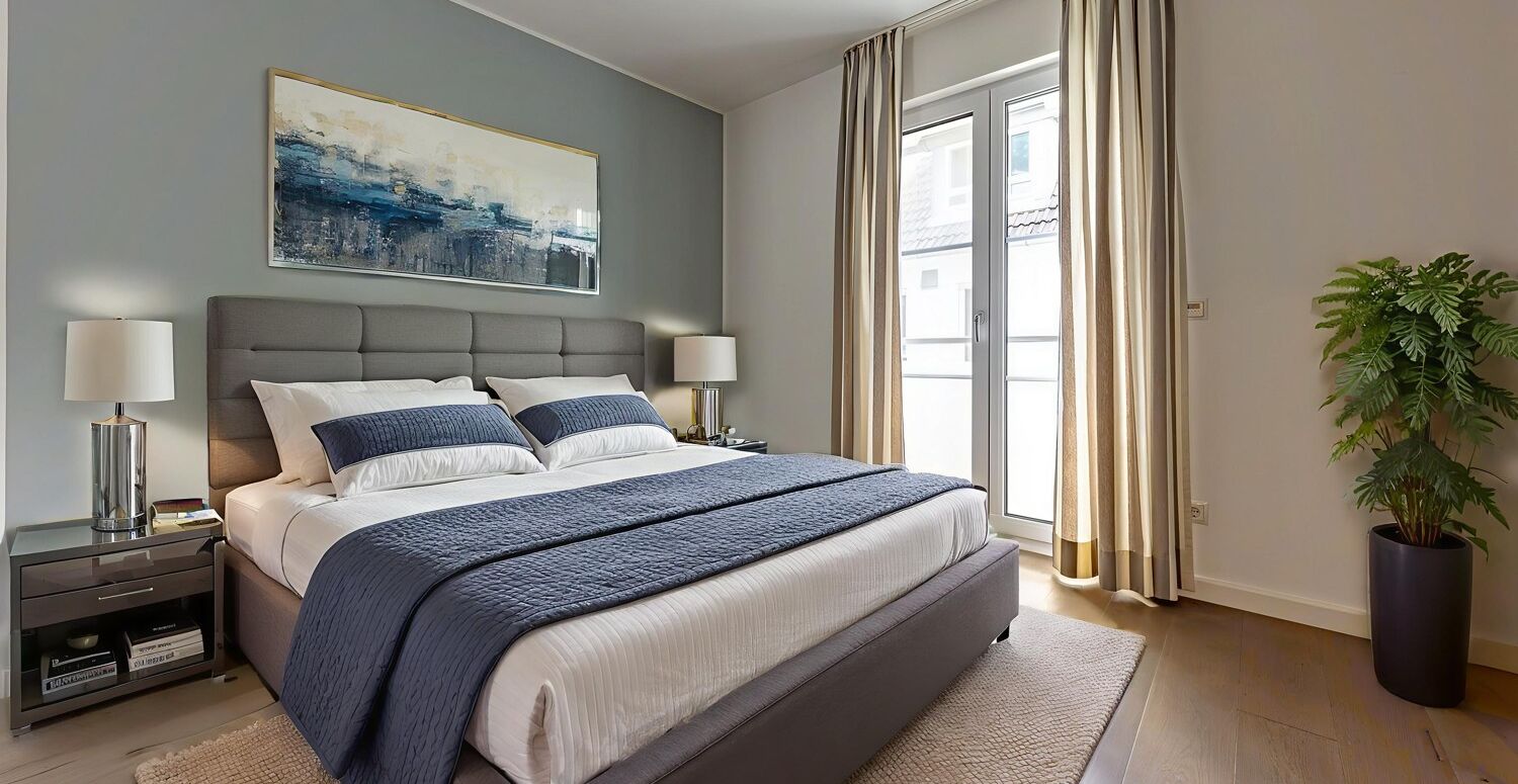 Schlafzimmer - Einrichtungsbeispiel