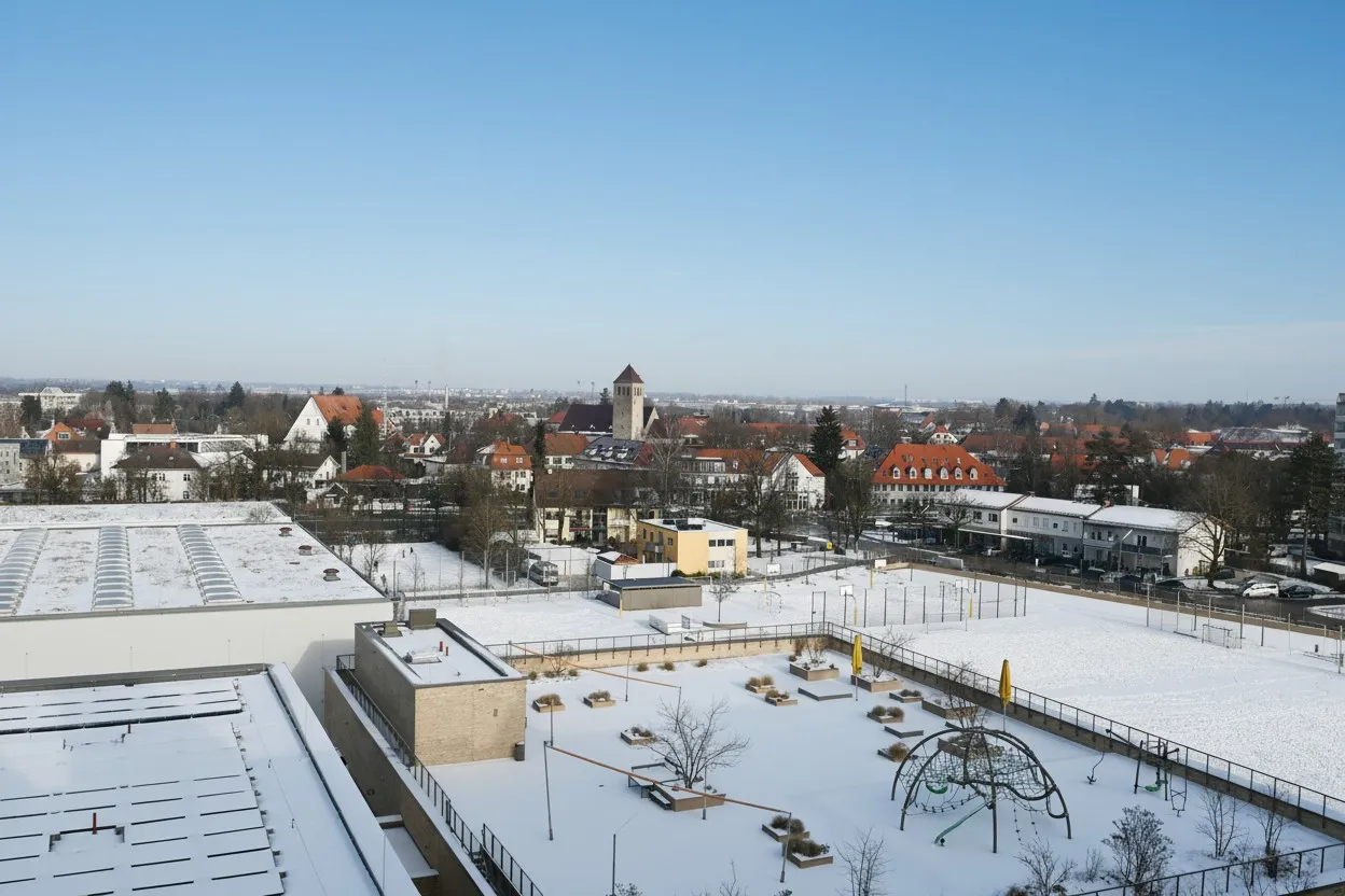Ausblick vom Nordbalkon