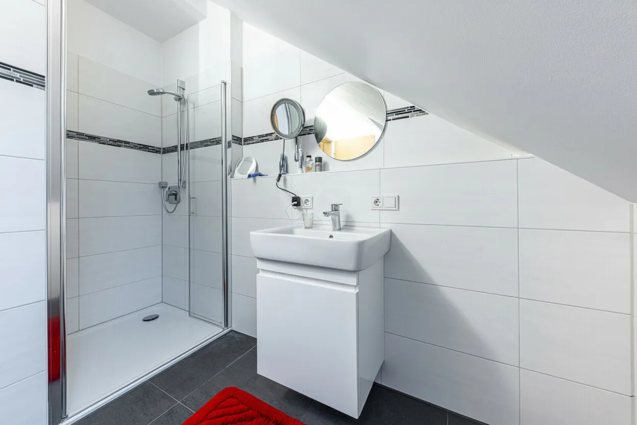 WC mit Dusche