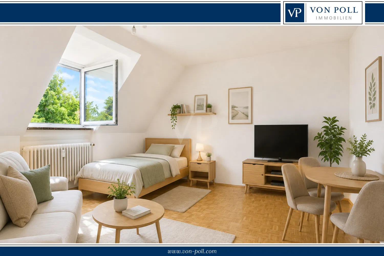 Gemütliche 1-Zimmer-Wohnung zum sofortigen Einzug - Photo 1