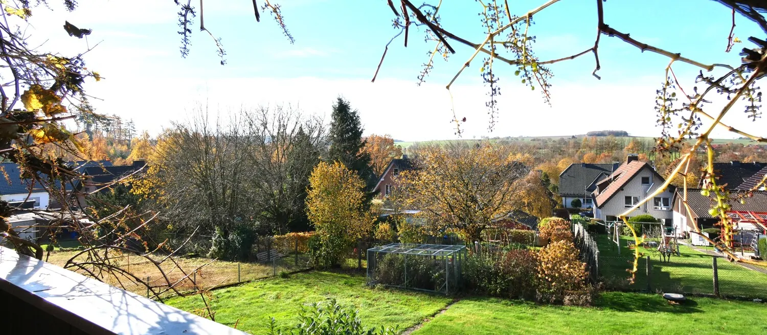 Ausblick vom Freisitz