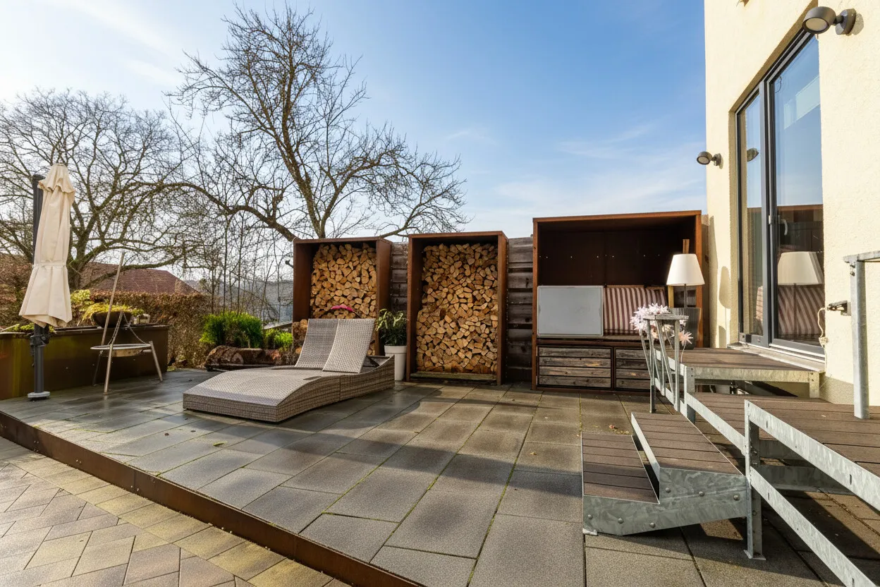 Terrasse Ansicht 2