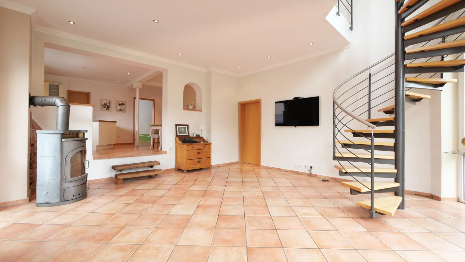 das Wohnzimmer