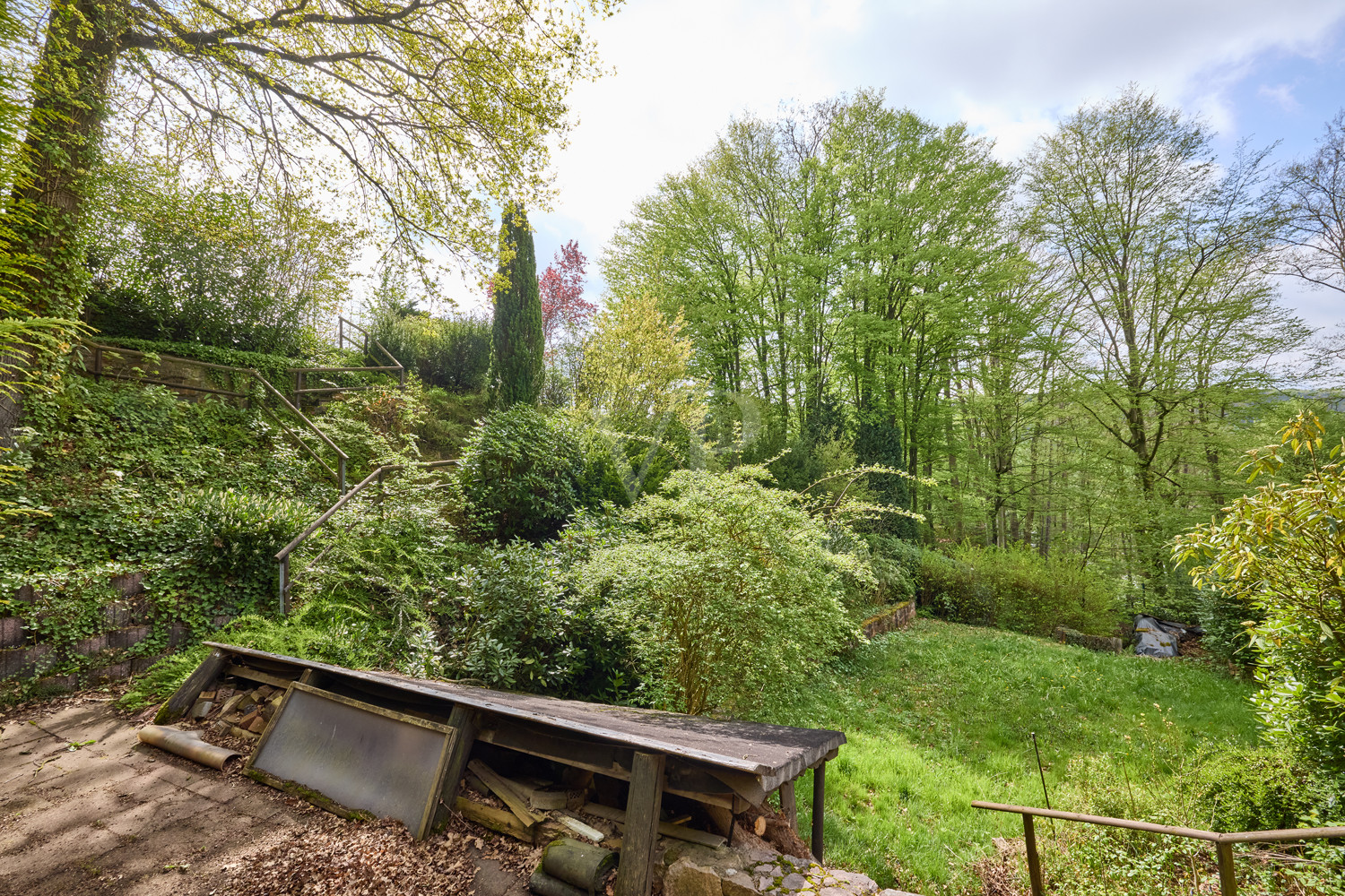 Gartenbereich Feldrand