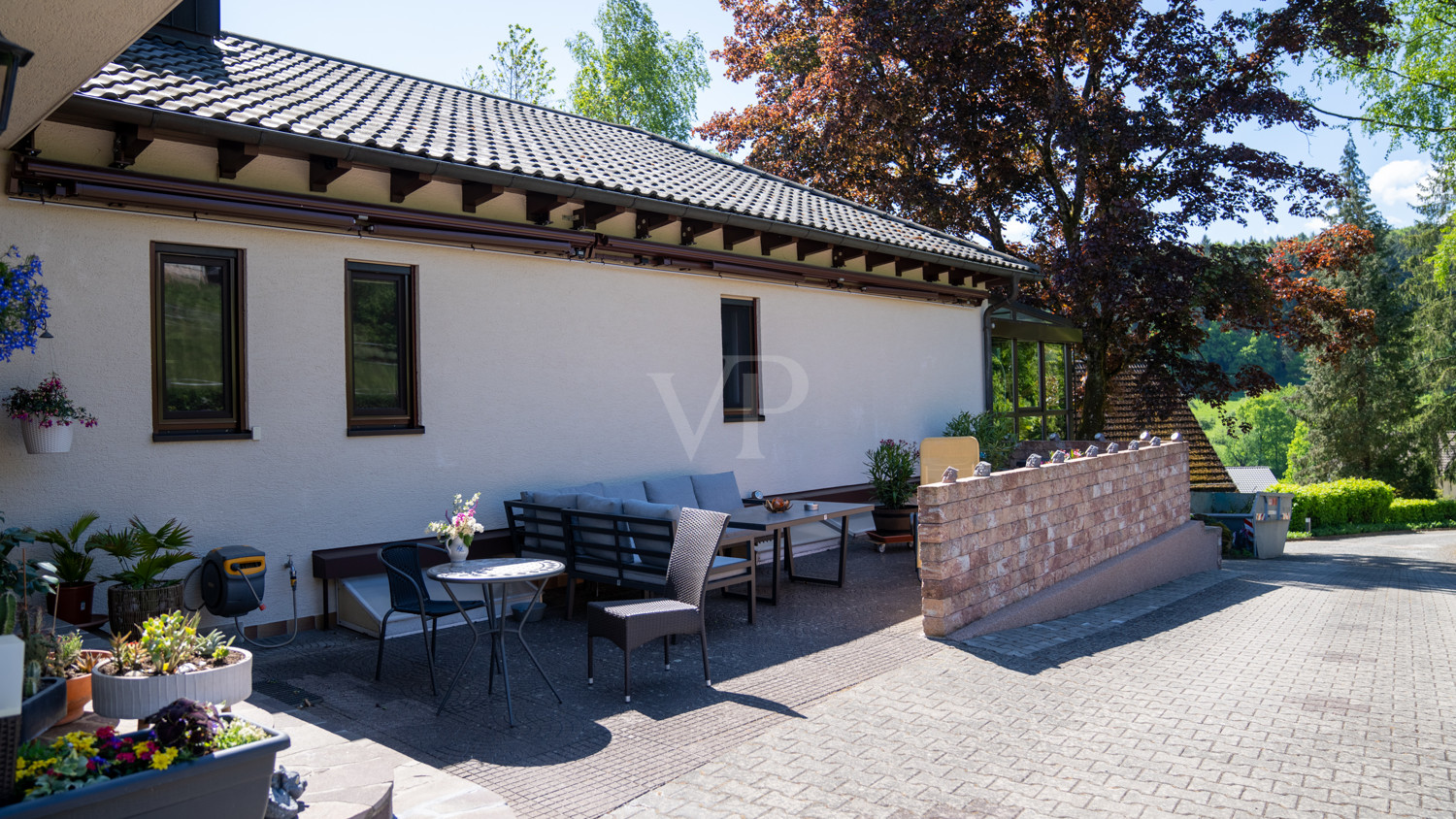 Terrasse vorne