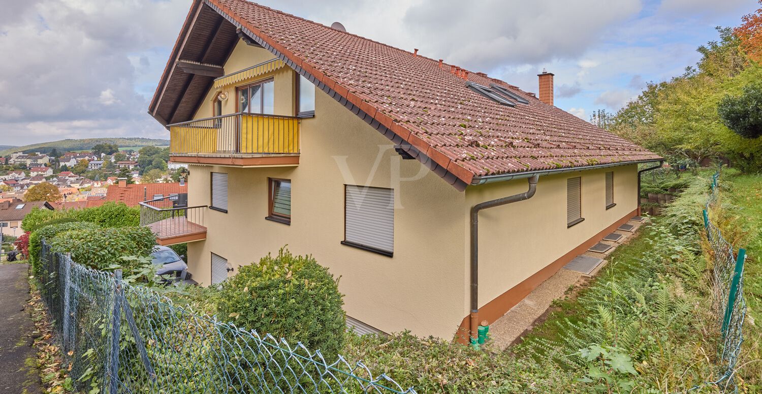 Haus Seitenansicht