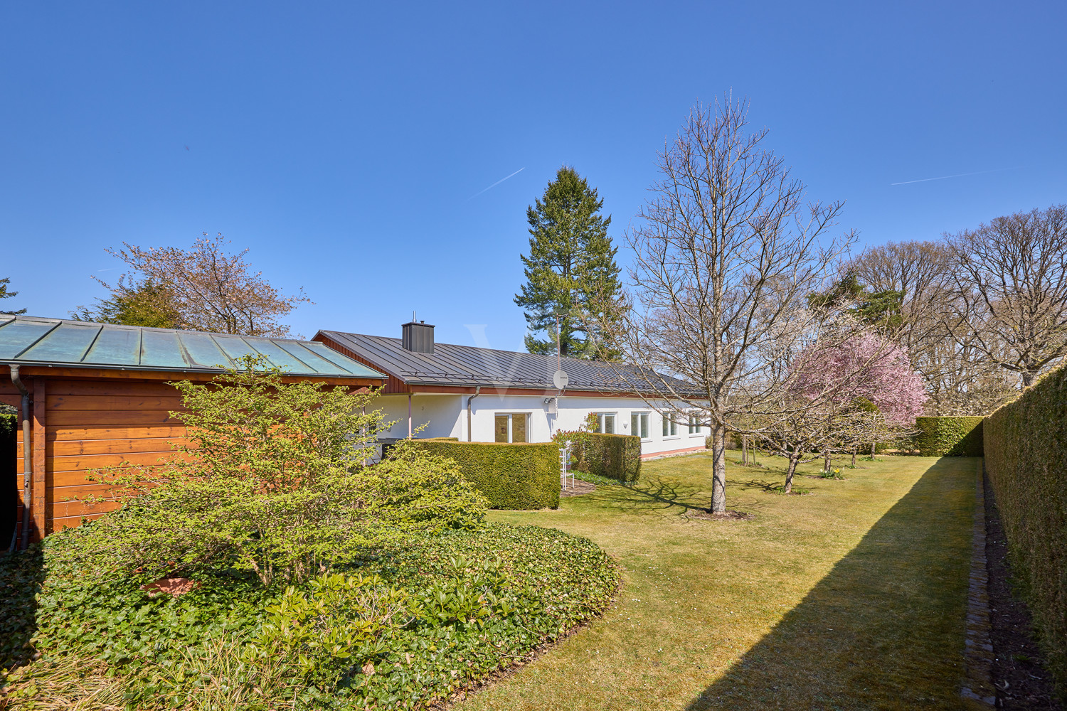 Bungalow II, Rückansicht