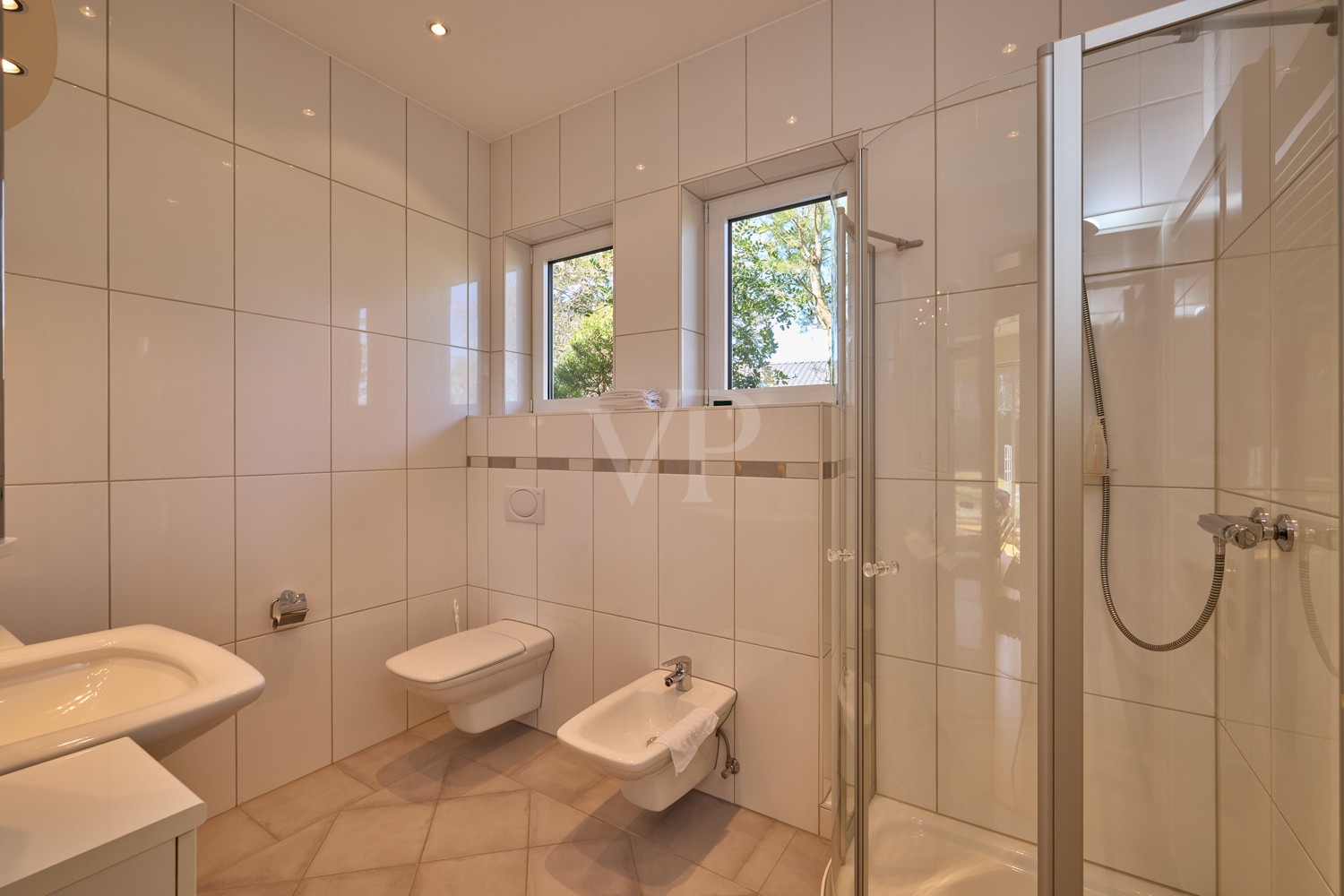 Tageslichtbadezimmer, Ansicht I