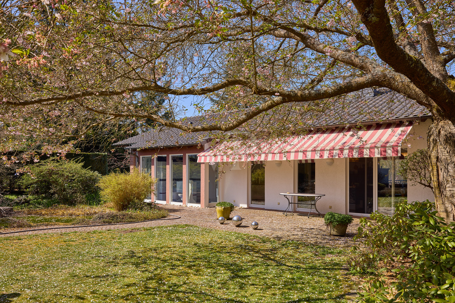Bungalow I, Terrasse