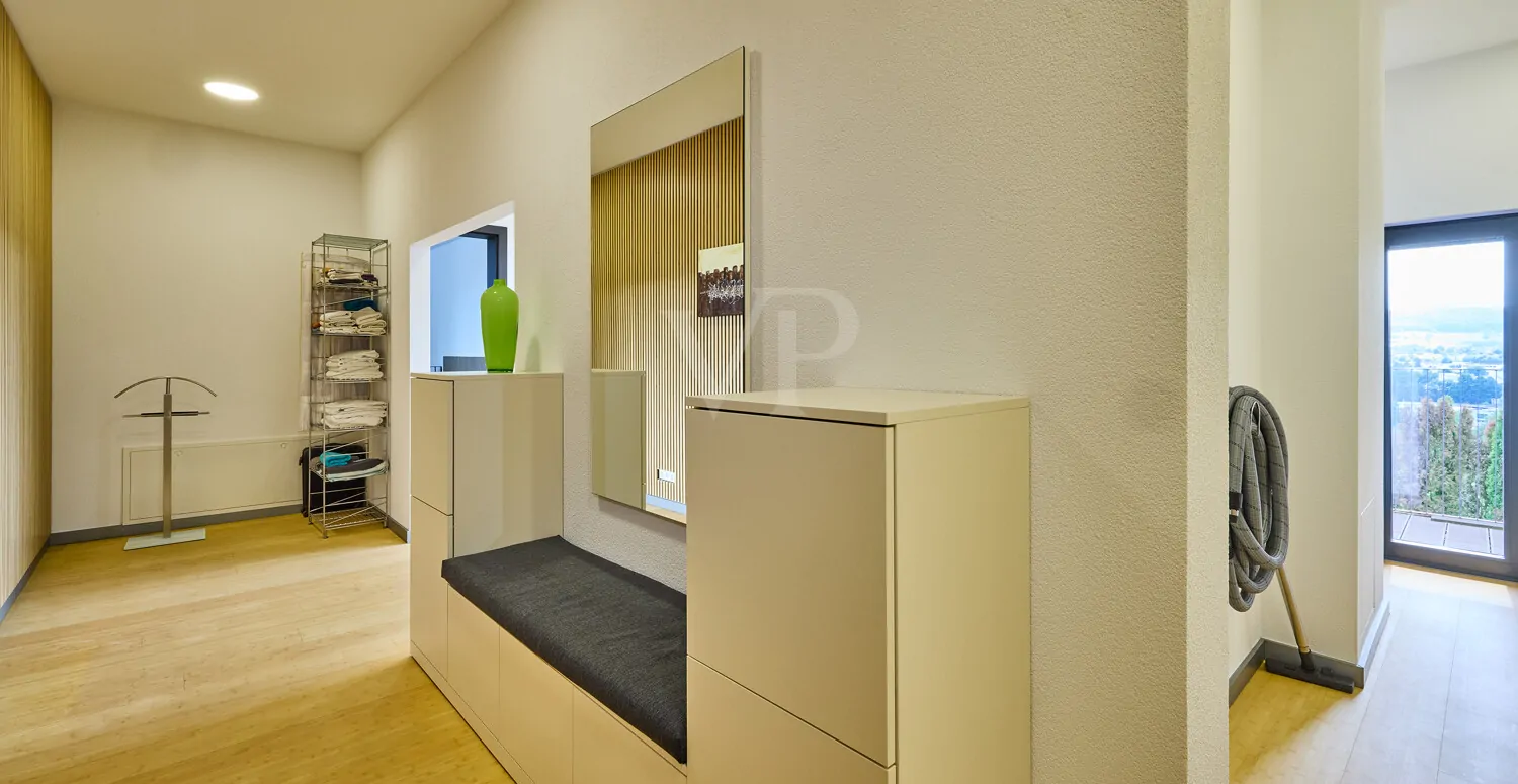 Integrierter Ankleidebereich