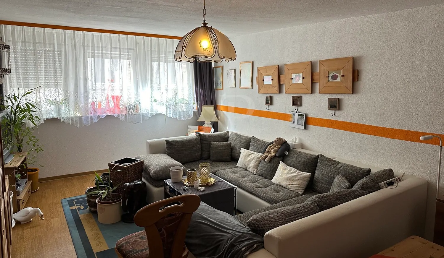 Wohnzimmer, Mietwohnung I I