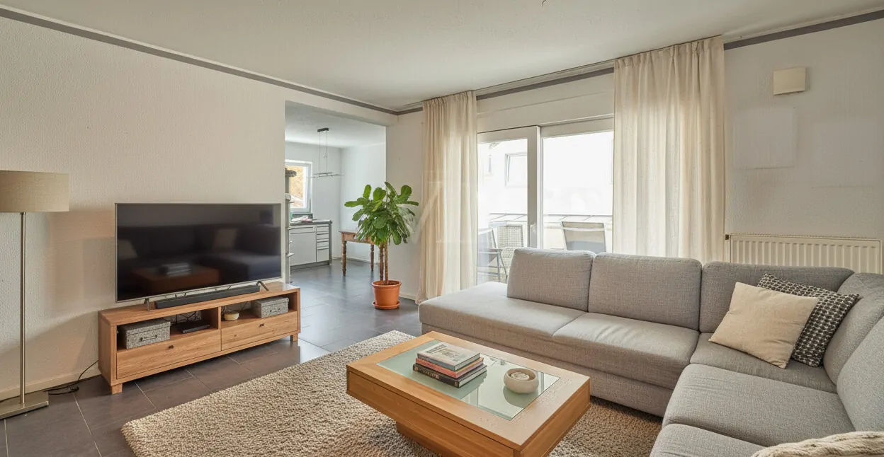 Wohnzimmer Ki generiert