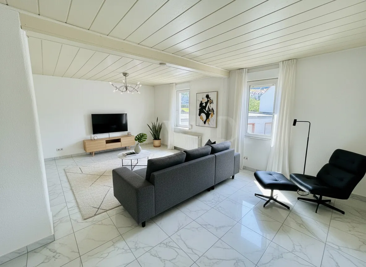 Wohn/Esszimmer II Ki generiert