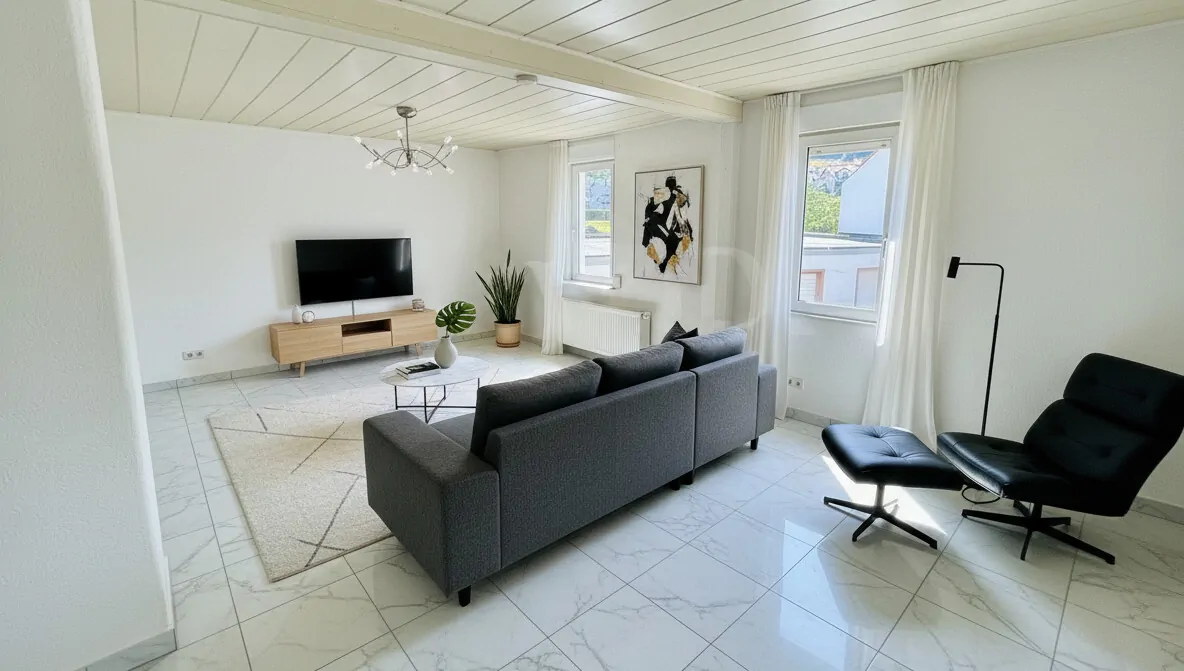 Wohn/Esszimmer II Ki generiert