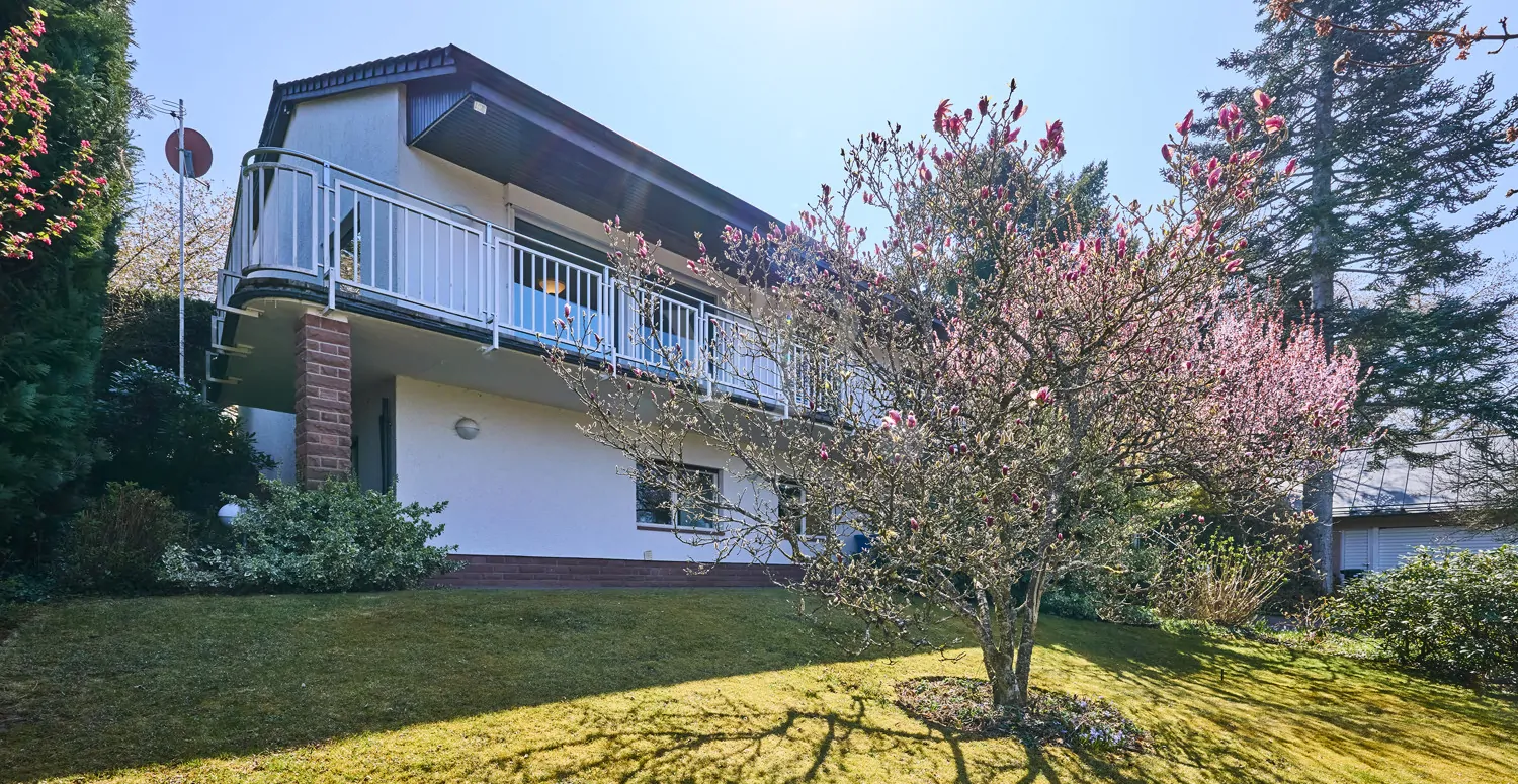 Bungalow I, Seitansicht