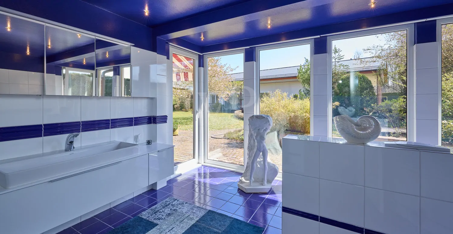 Tageslichtbadezimmer, Ansicht I