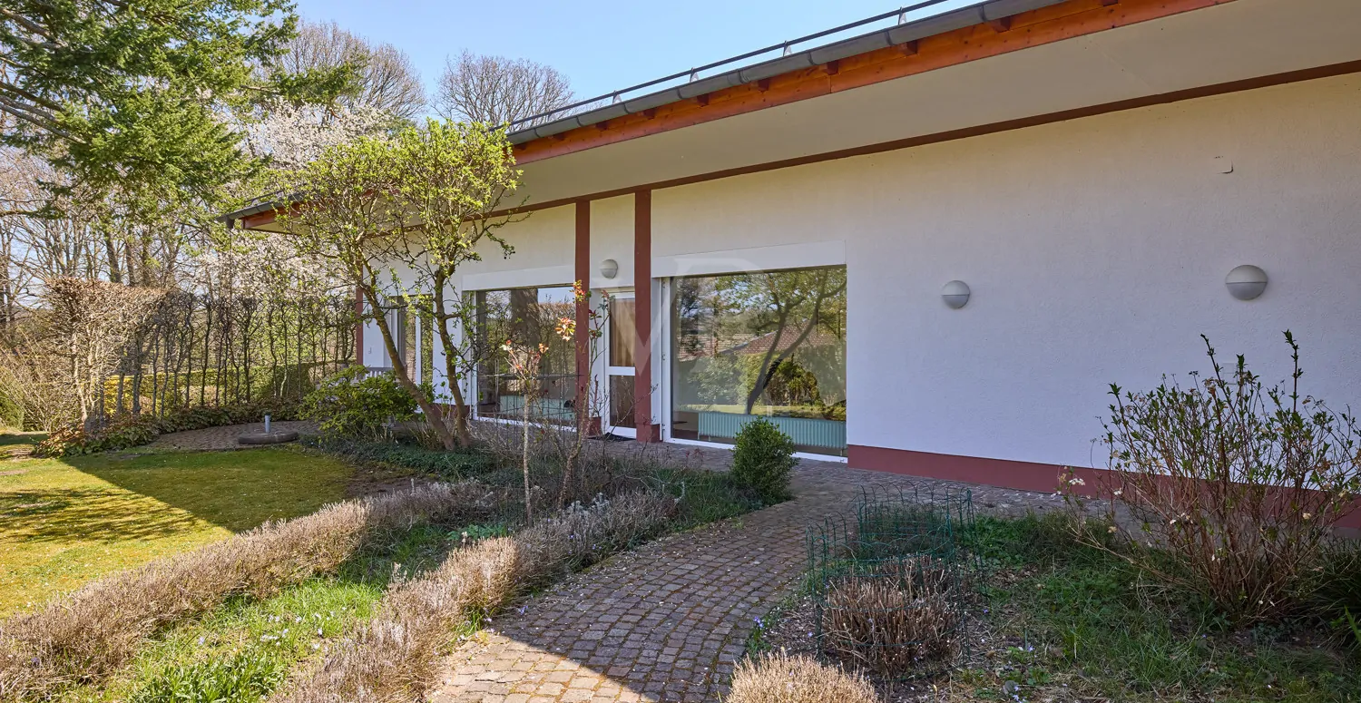 Bungalow II, Eingangsbereich