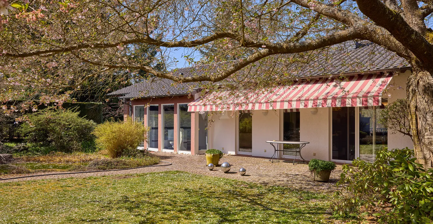 Bungalow I, Terrasse