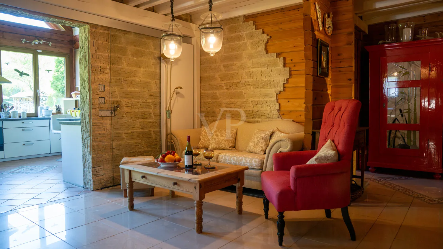 Überblick, Wohnnische & Küche