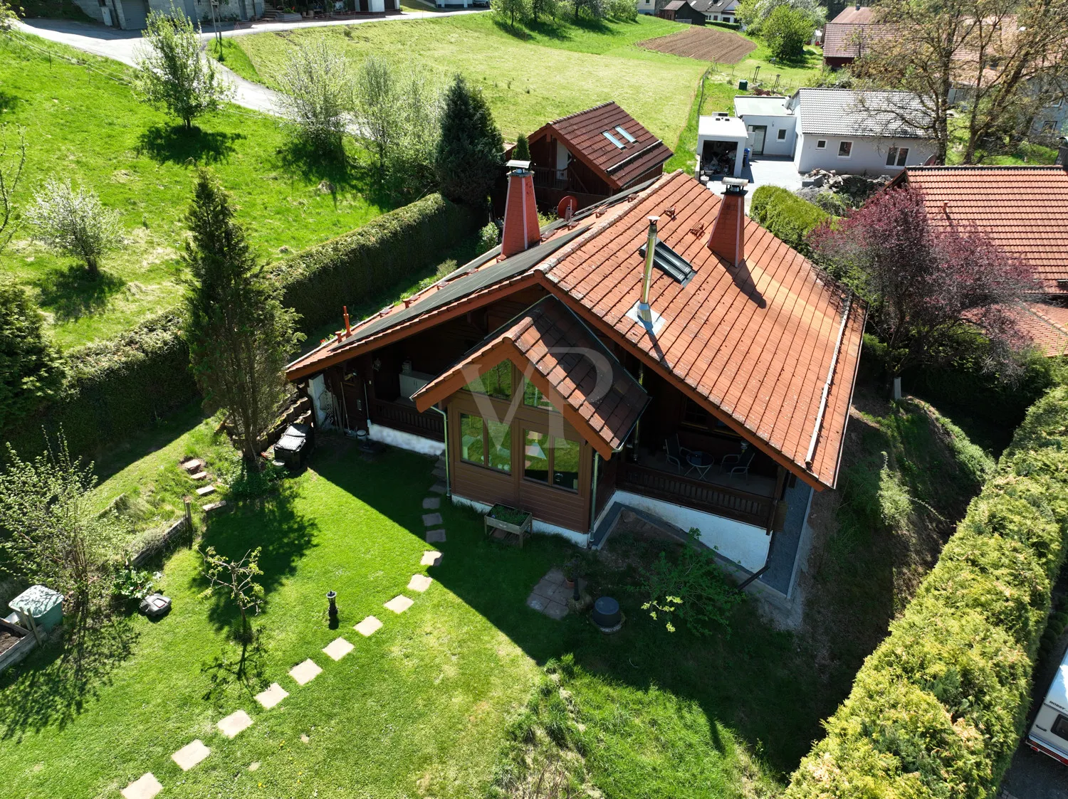 Perspektive vorderes Grundstück