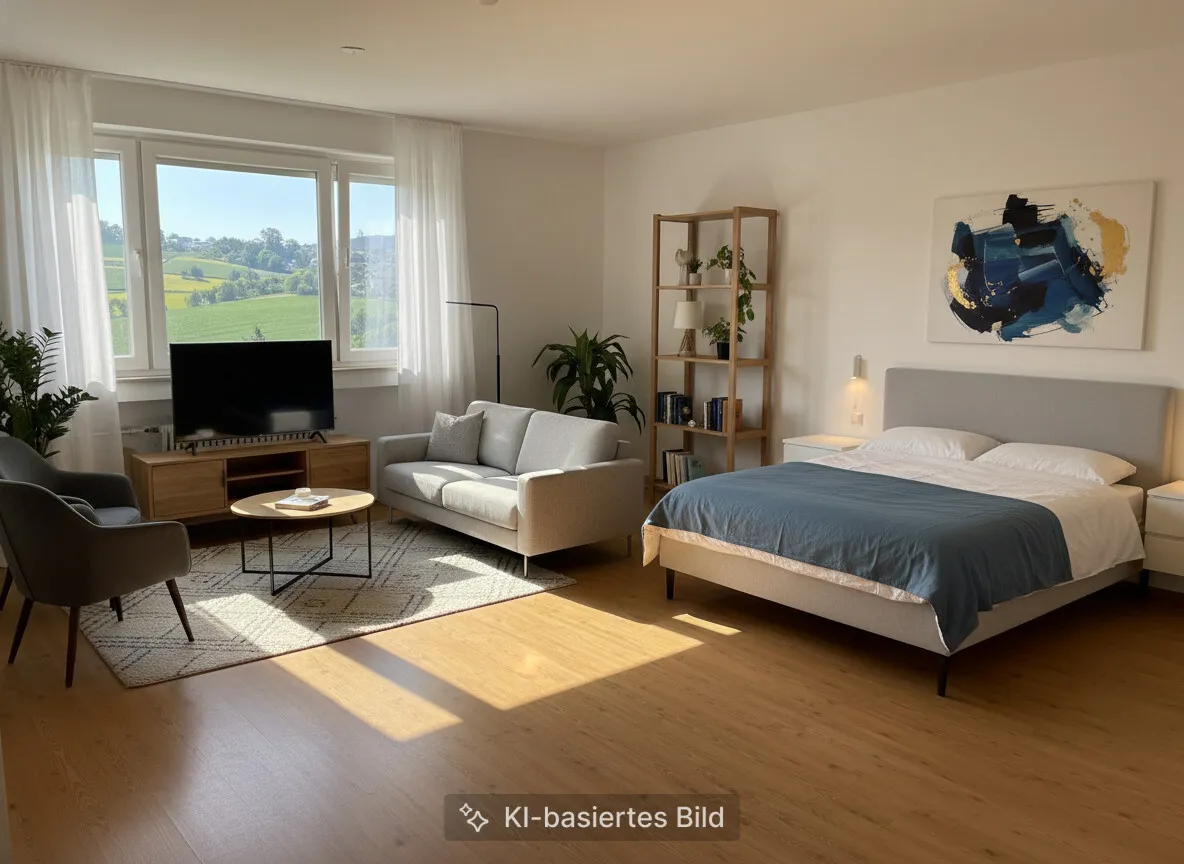 Wohnen, KI generiertes Beispiel