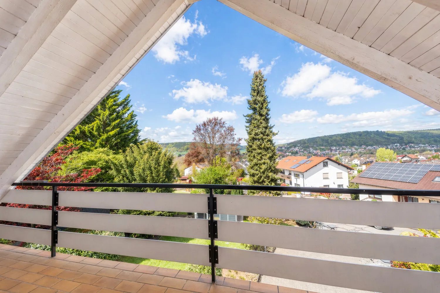 Ausblick Schlafzimmer