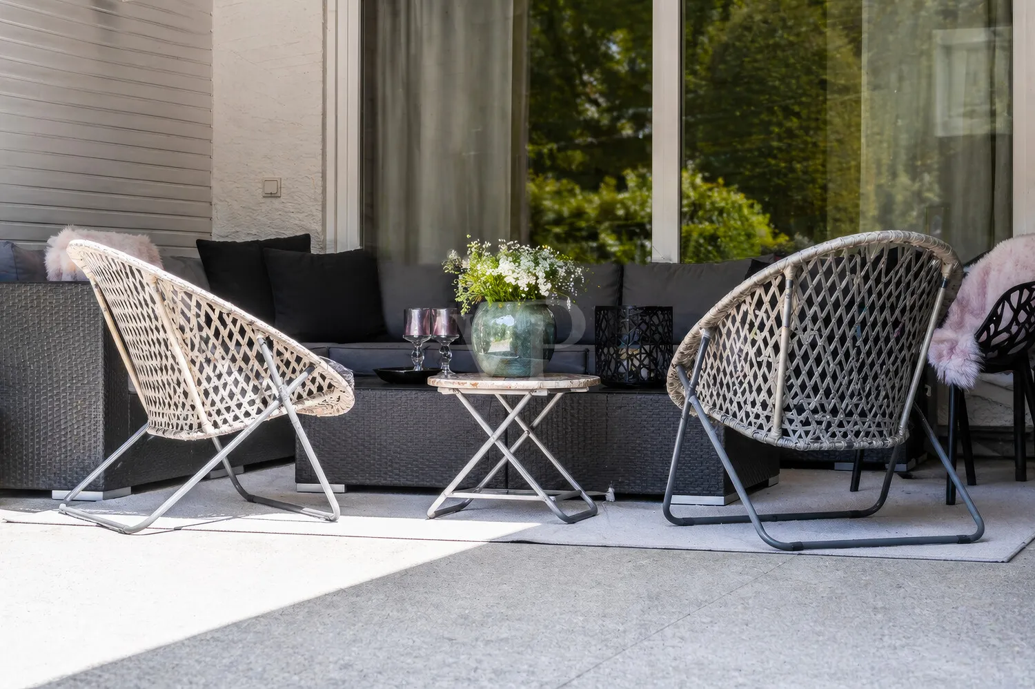 Terrasse überdacht