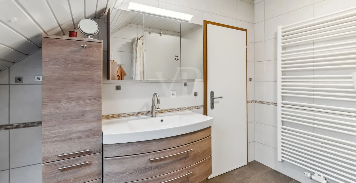 Badezimmer mit Dusche -DG