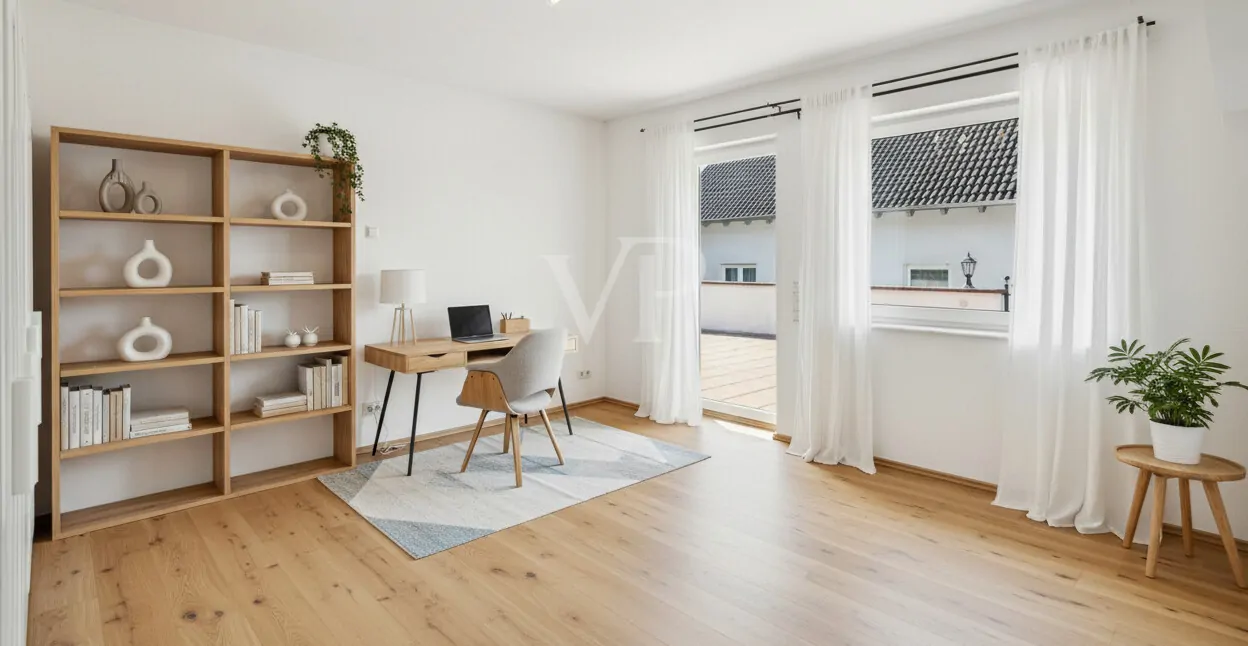 Arbeitszimmer OG - KI-Visualisierung