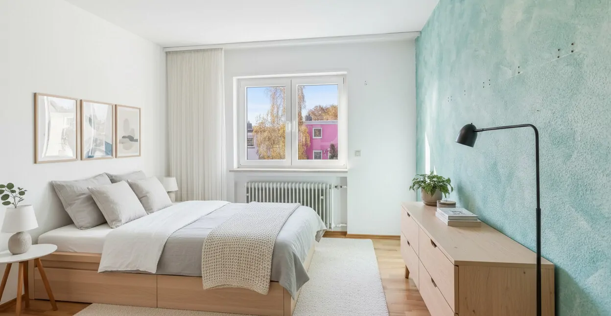 Schlafzimmer KI-Visualisierung