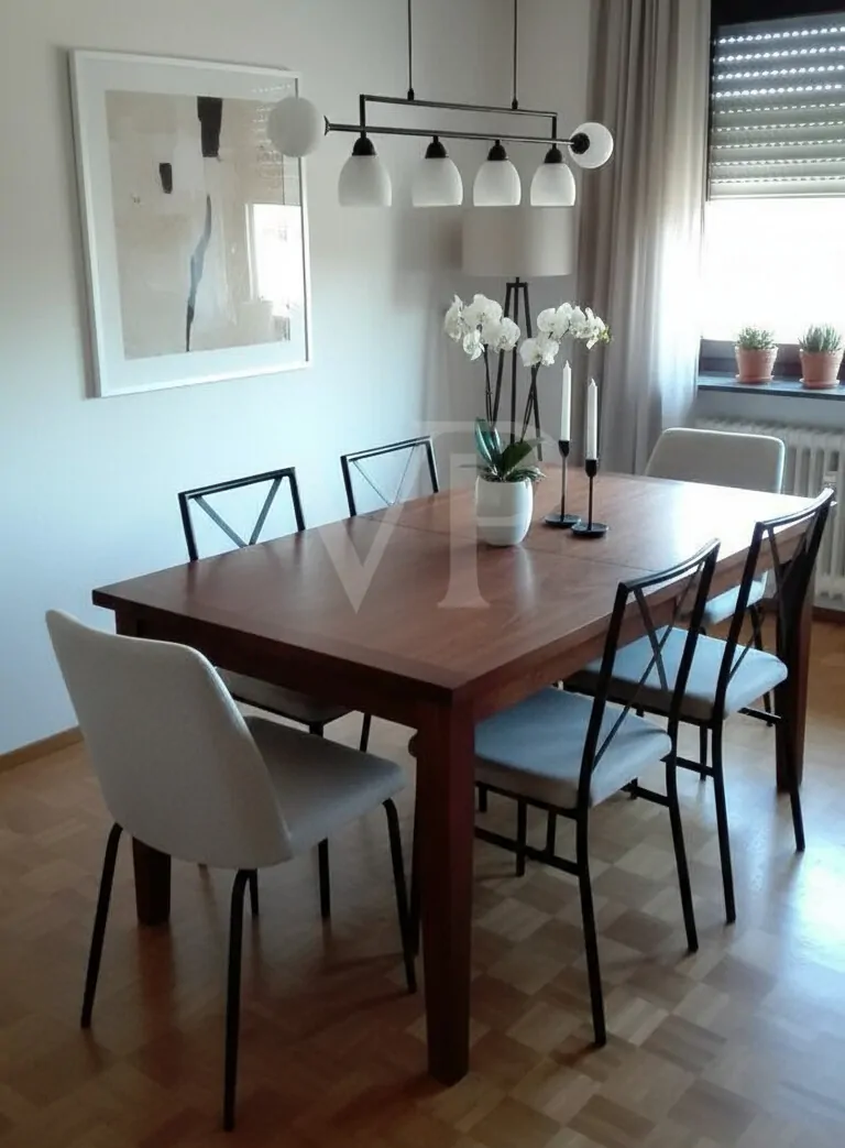 Esszimmer KI-Visualisierung