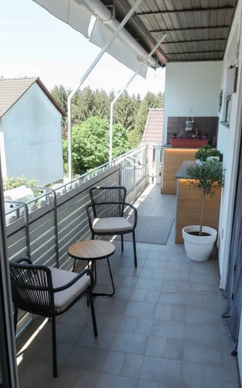 Balkon KI-Visualisierung