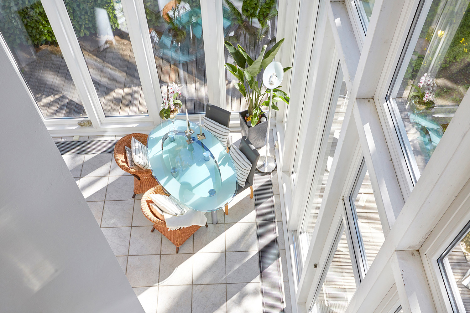 Blick in den Wintergarten