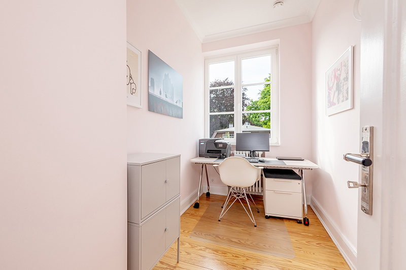 Arbeitszimmer, perfekt fürs Home Office