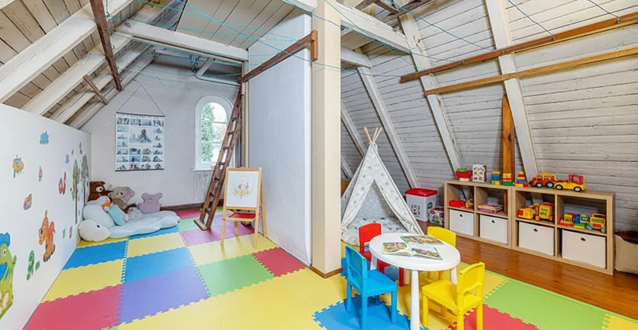 Optionaler Kinderspielbereich