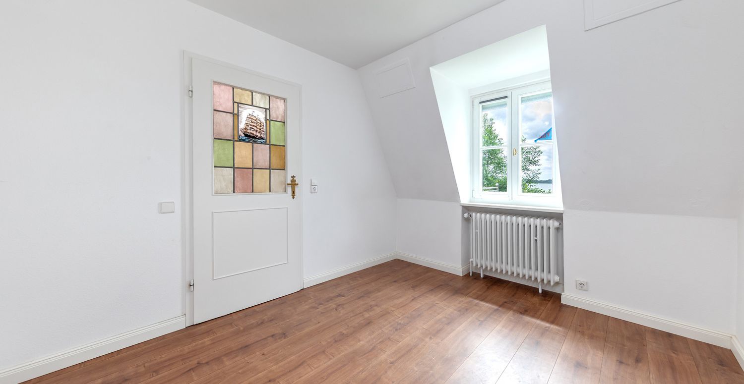 Zimmer mit Elbblick