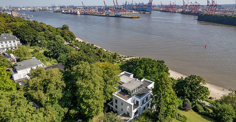 Ein Katzensprung zu Elbe (eigener Strandzugang!)