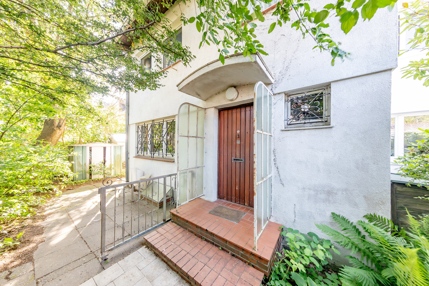 Eingang zum Haus