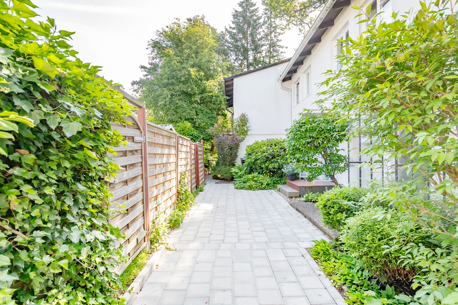 Weg zum Haus