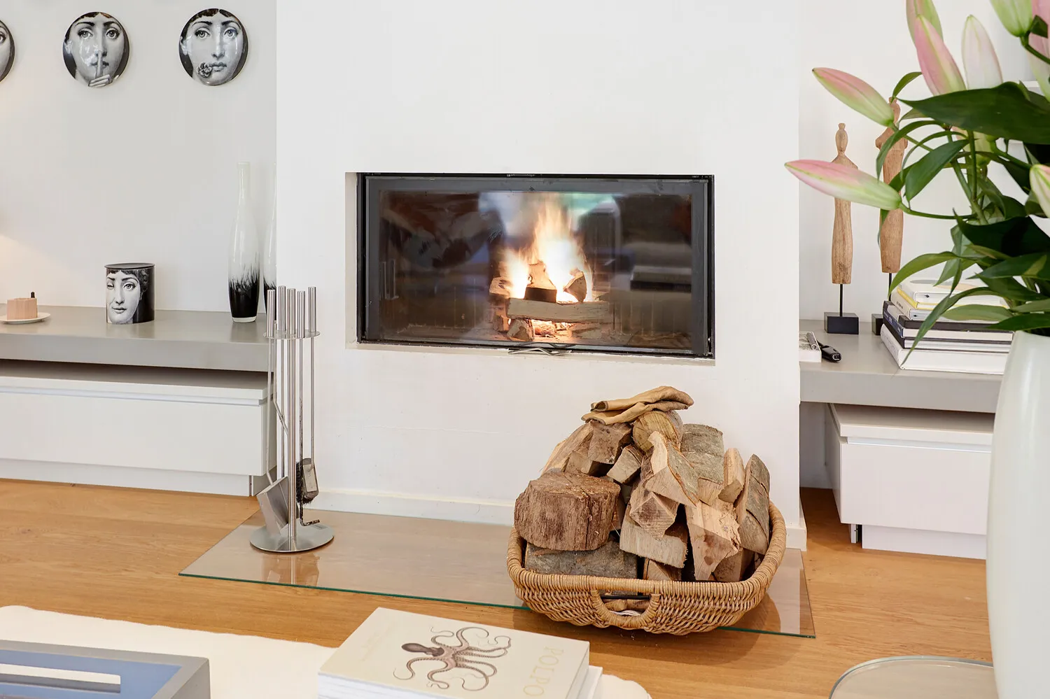 Gemütlicher Kamin für die kältere Jahreszeit